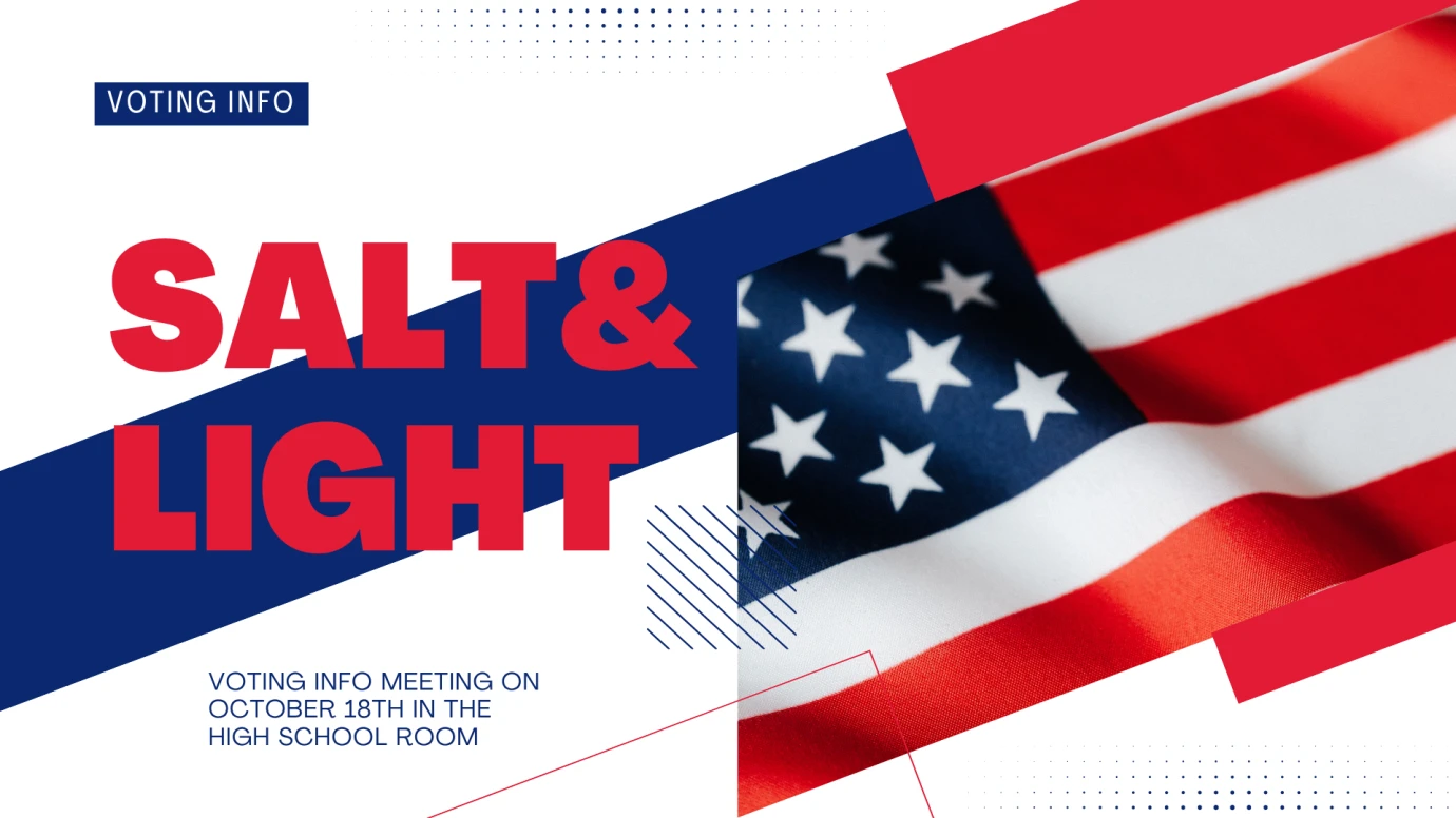 Salt and Light Voting Info Meeting