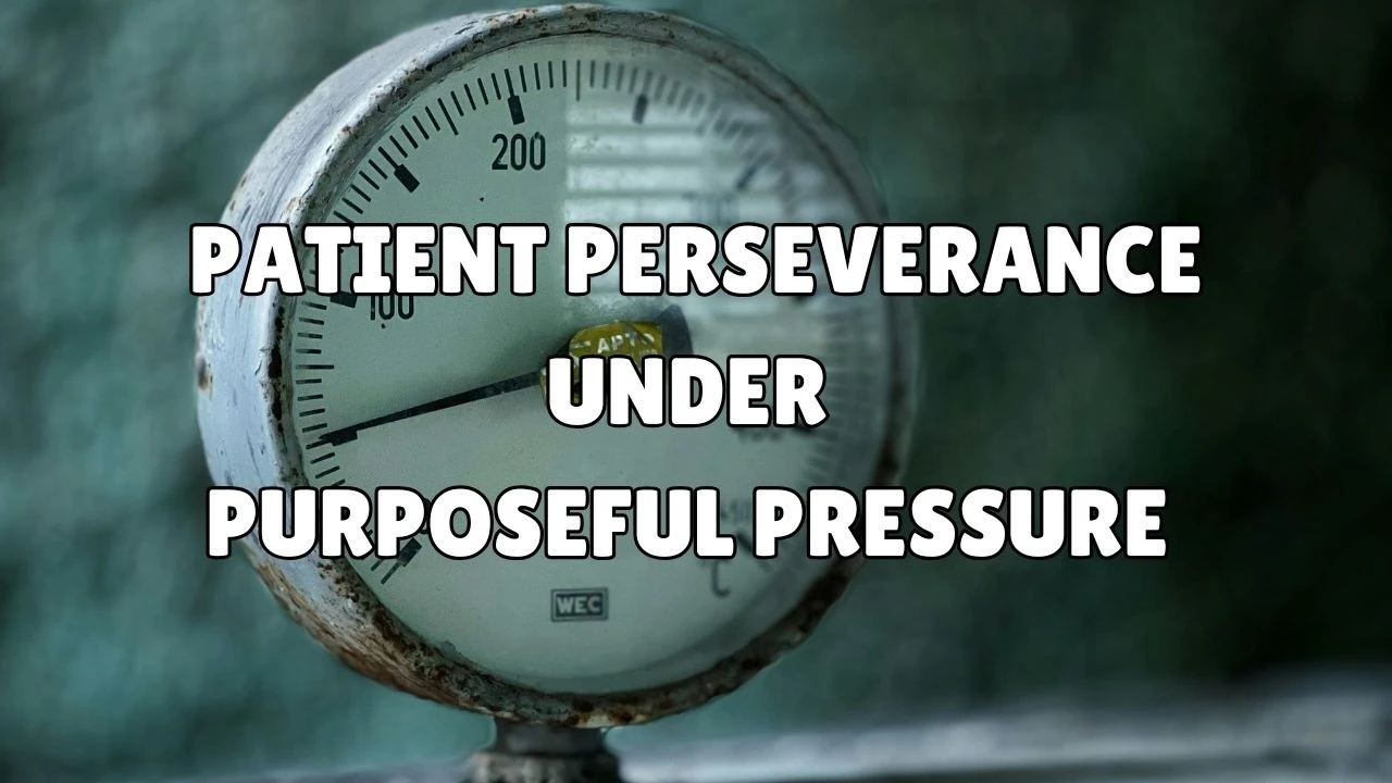 Patient Perseverance Under Purposeful Pressure