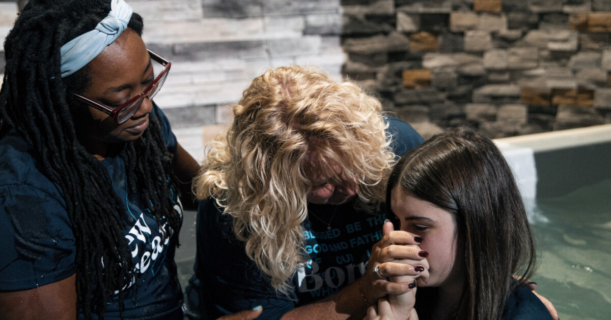 Baptism is open to all believers who desire to demonstrate their faith in Christ.
Please wear clothes that you can be baptized in. We will provide you with a T-shirt and towel. Family and friends are welcome!
If you would like to be baptized on...