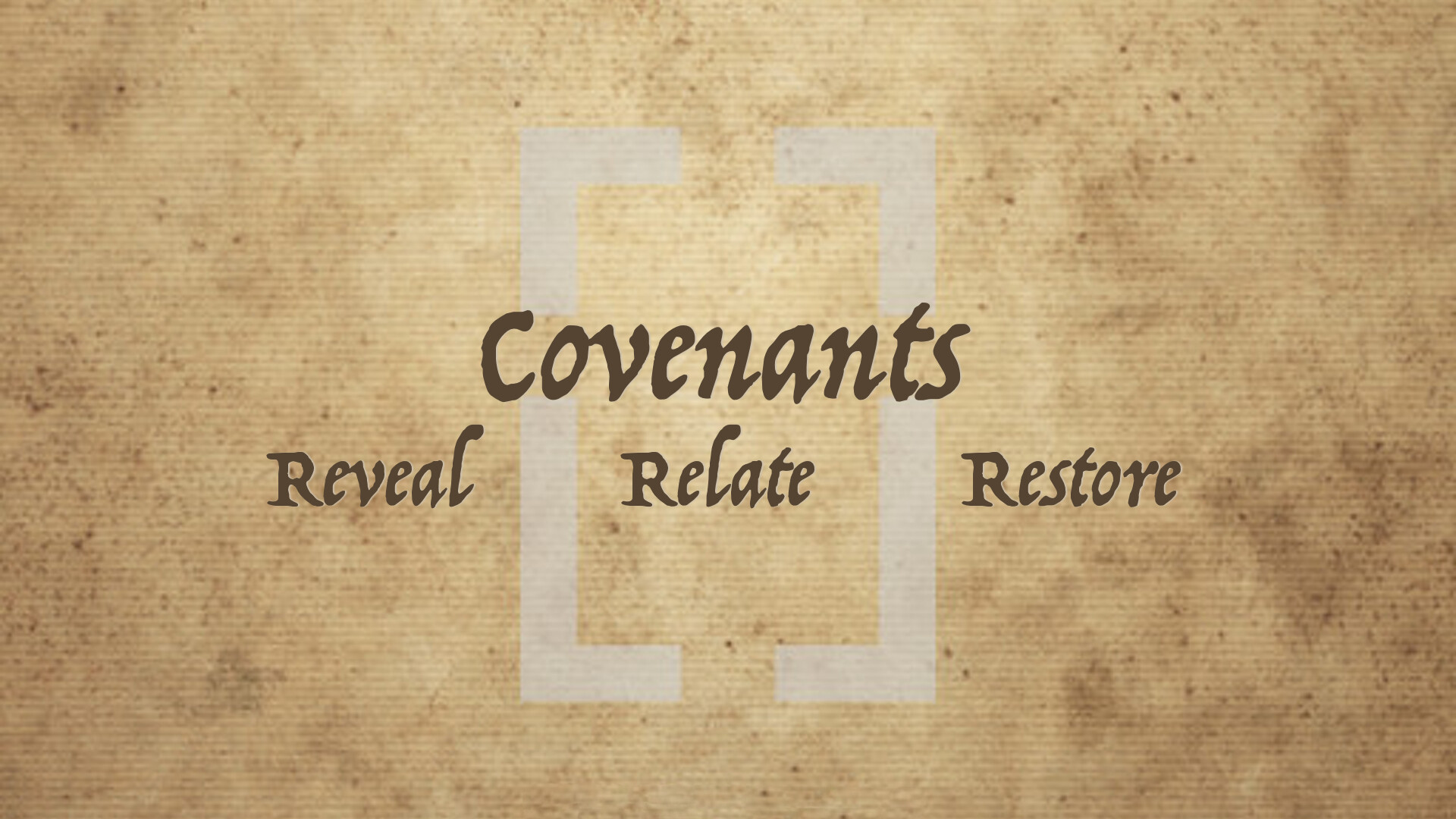 Covenants Intro