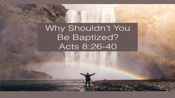 Why Shouldn't You Be Baptized? (Audio) episode artwork