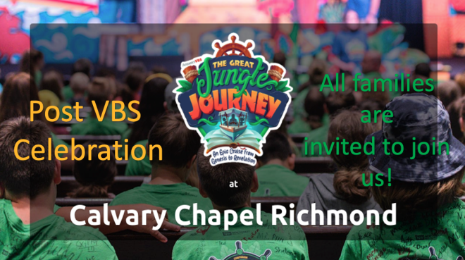 Post VBS Celebration & Fellowship