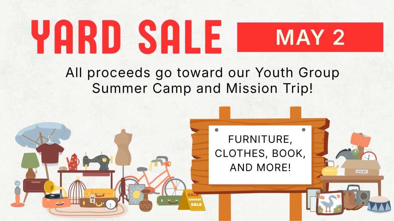 Yard Sale (Fundraiser)