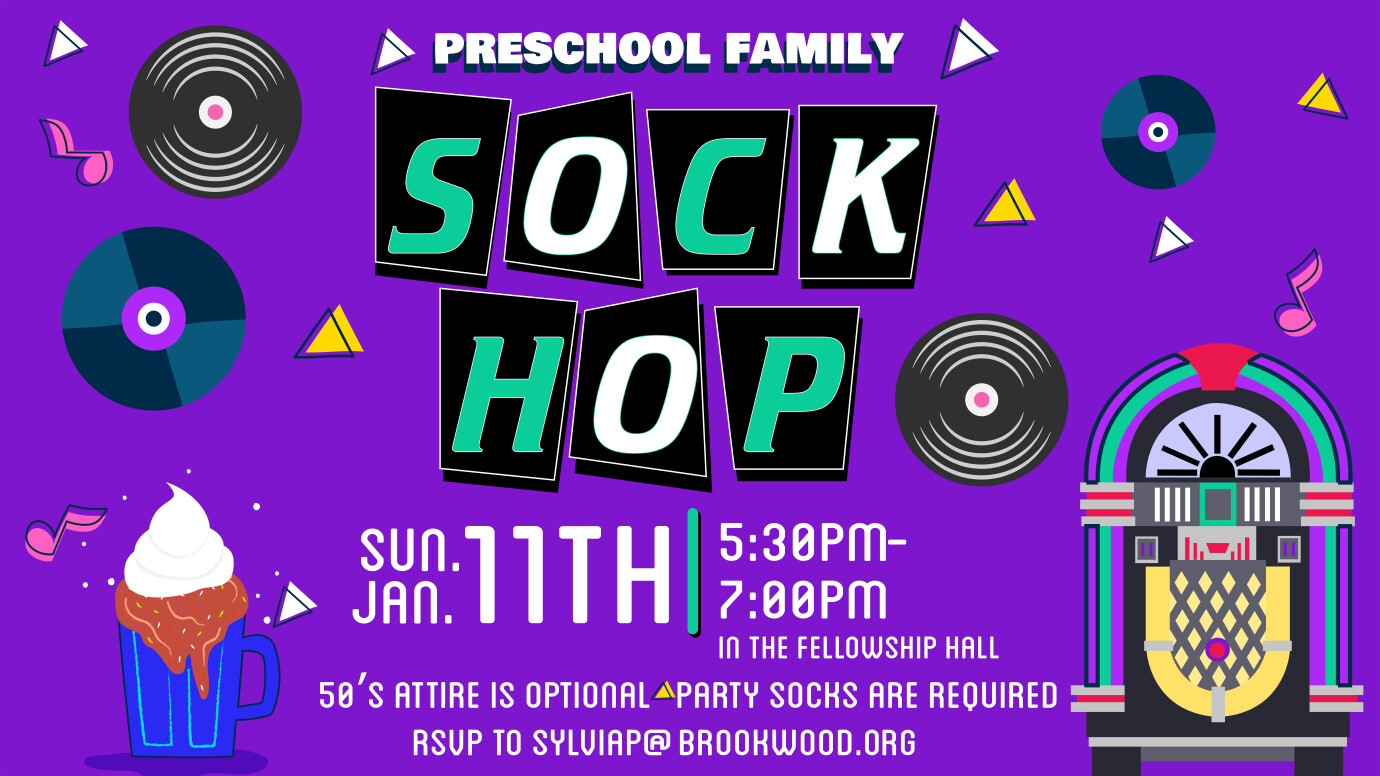 Preschool Family Sock Hop