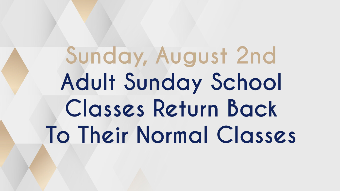 Summer Sunday School 2026