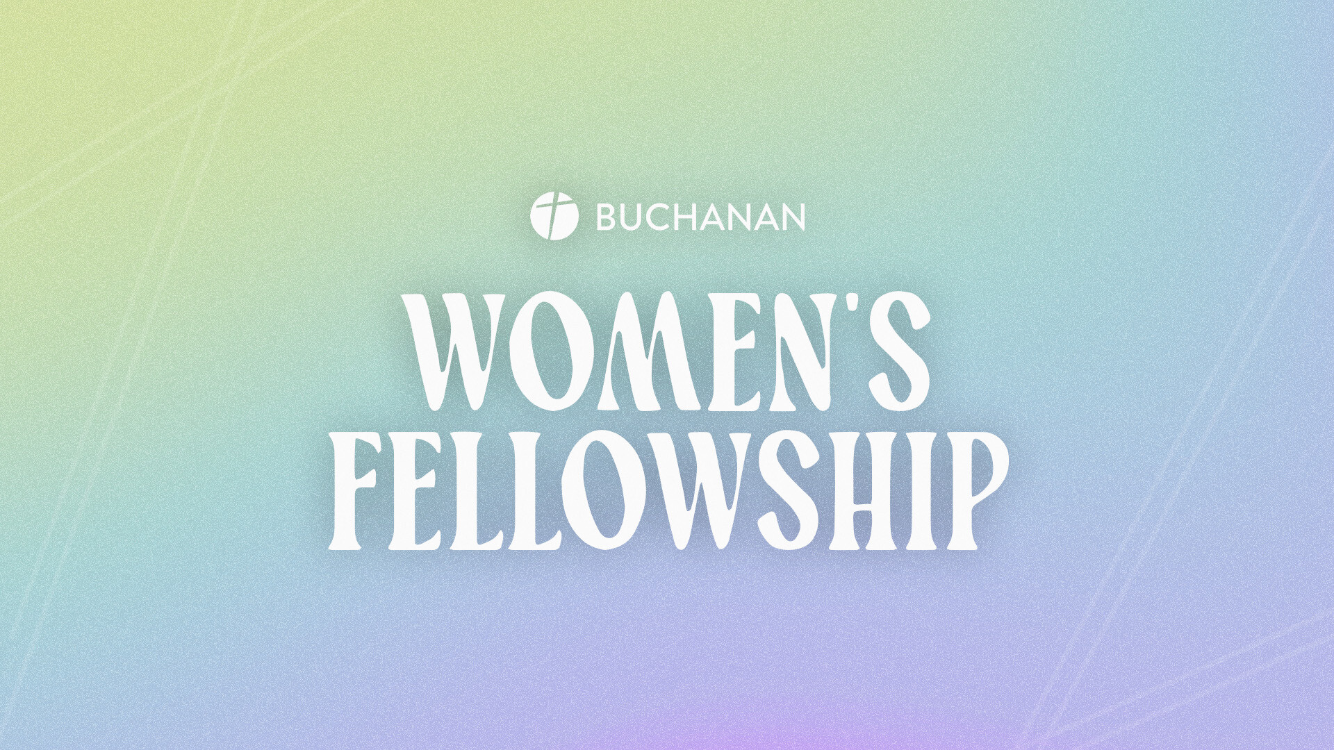 Buchanan Women's Fall Fellowship