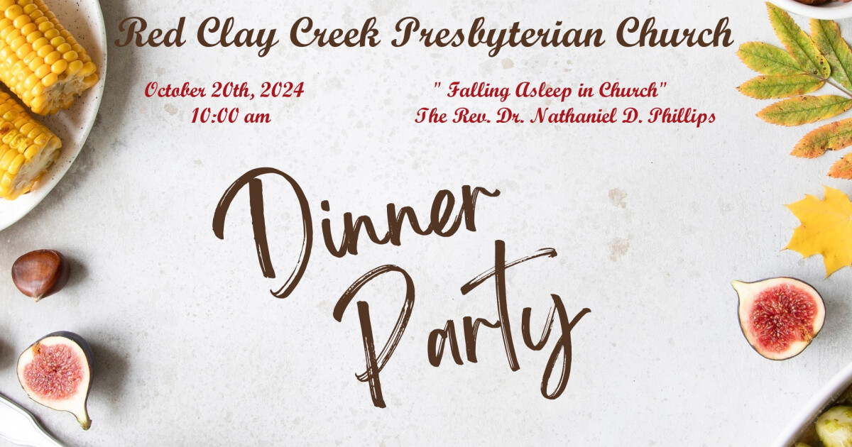 Falling Asleep in Church Sermons Red Clay Creek Presbyterian Church