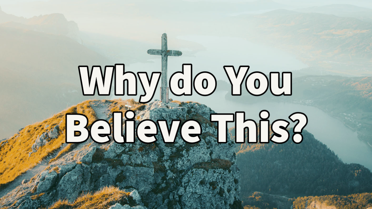 Why do You Believe This? (Audio) episode artwork
