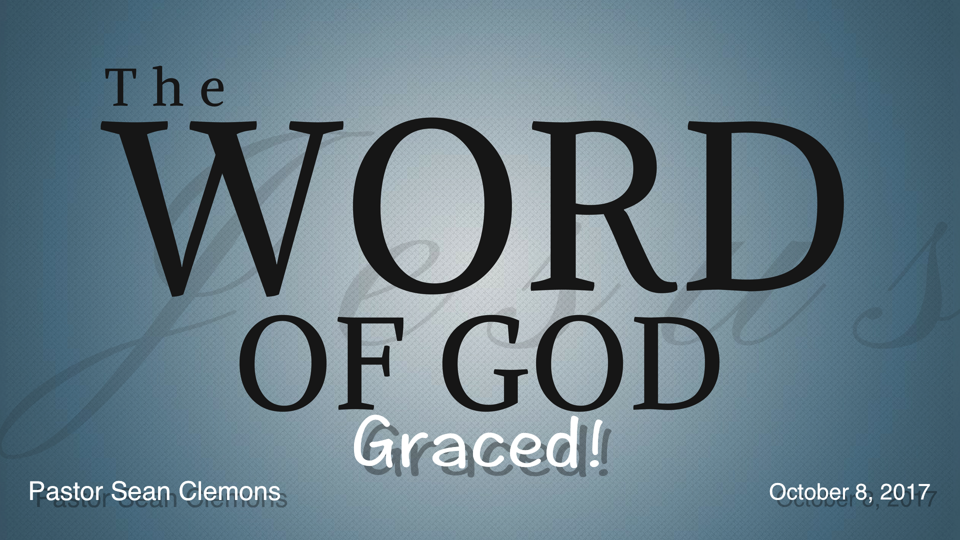 The Word of God - Graced - Sterling episode artwork