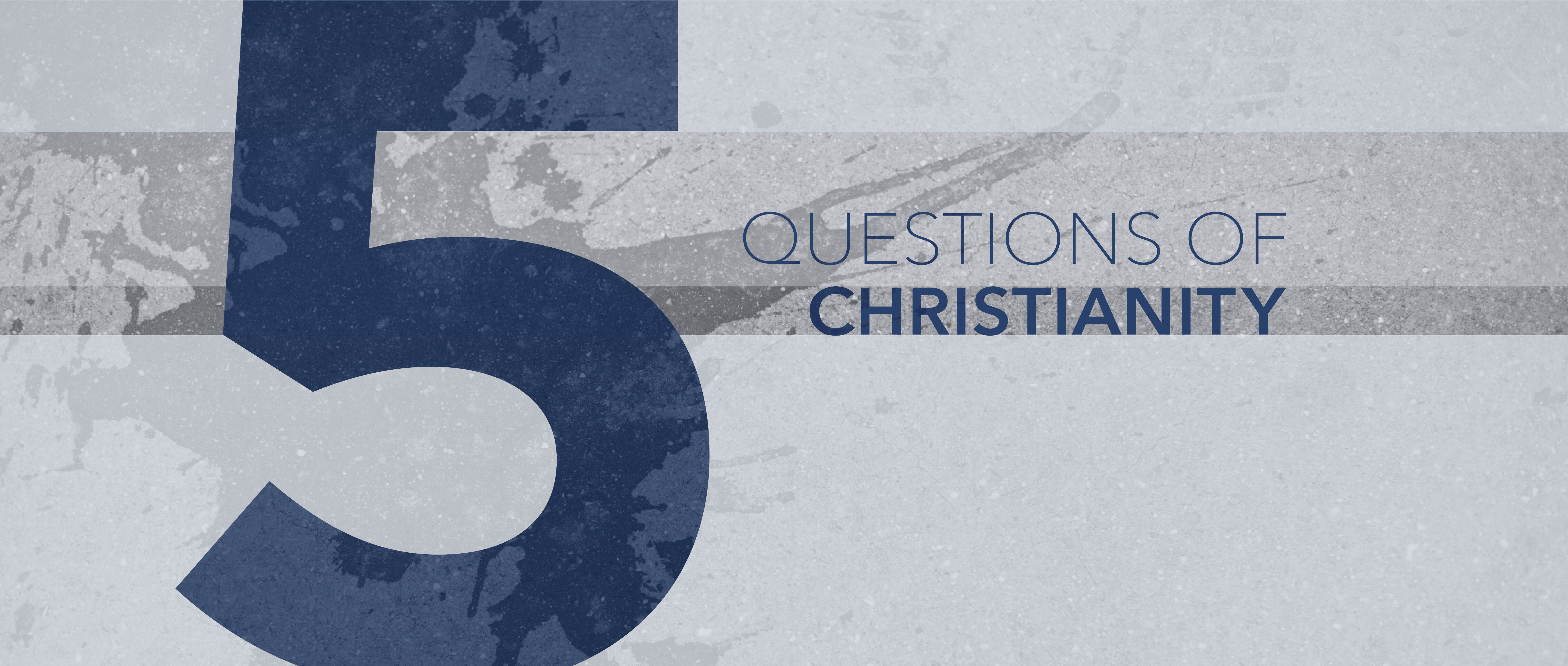 5 Questions of Christianity: Why does God Allow Suffering? (Audio) episode artwork