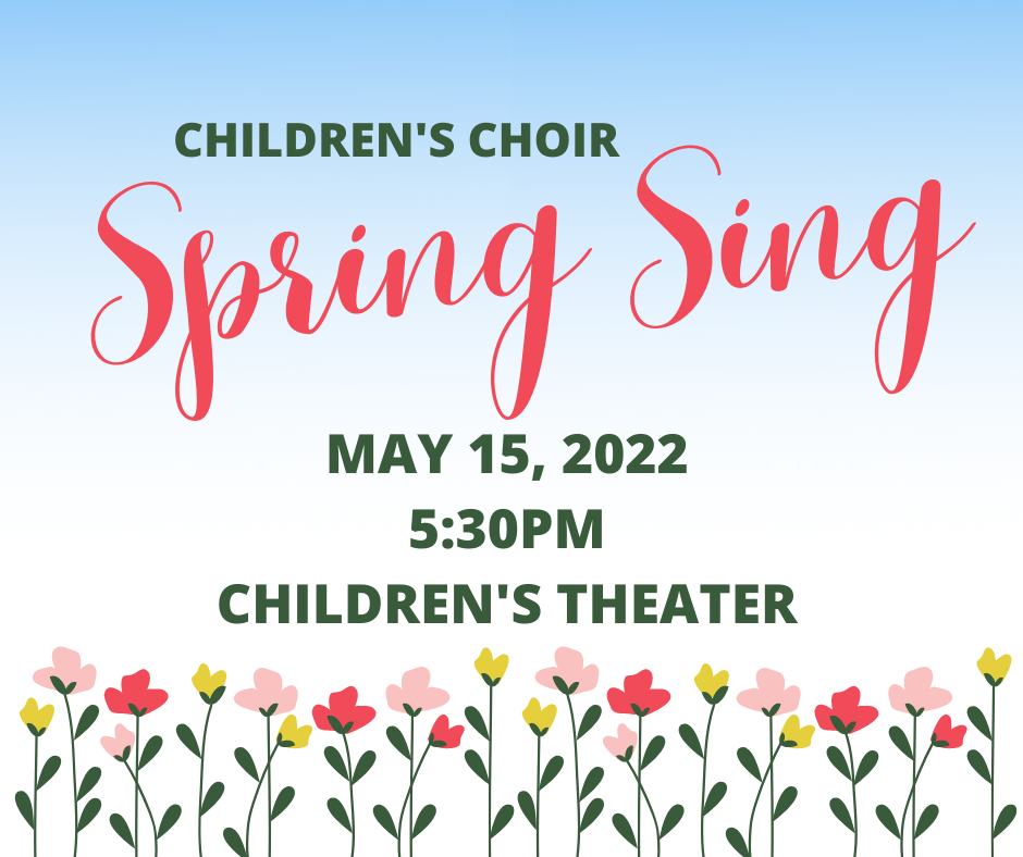 Children's Choir "Spring Sing"