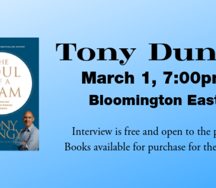 Tony Dungy Book Signing and Q&A at Sherwood Oaks