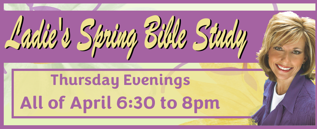 Spring Bible Study - April 2026 - Web Banner Updated