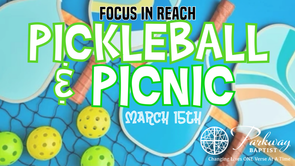 Focus In Reach Pickleball & Picnic in the Park