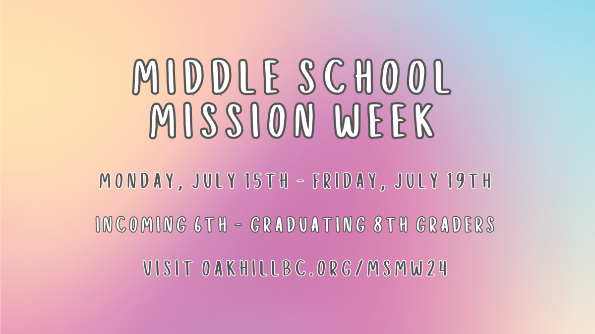 Middle School Mission Week 2024