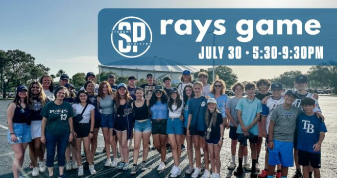 Student Ministry - Rays Baseball Game