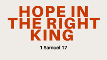 Hope in the Right King
