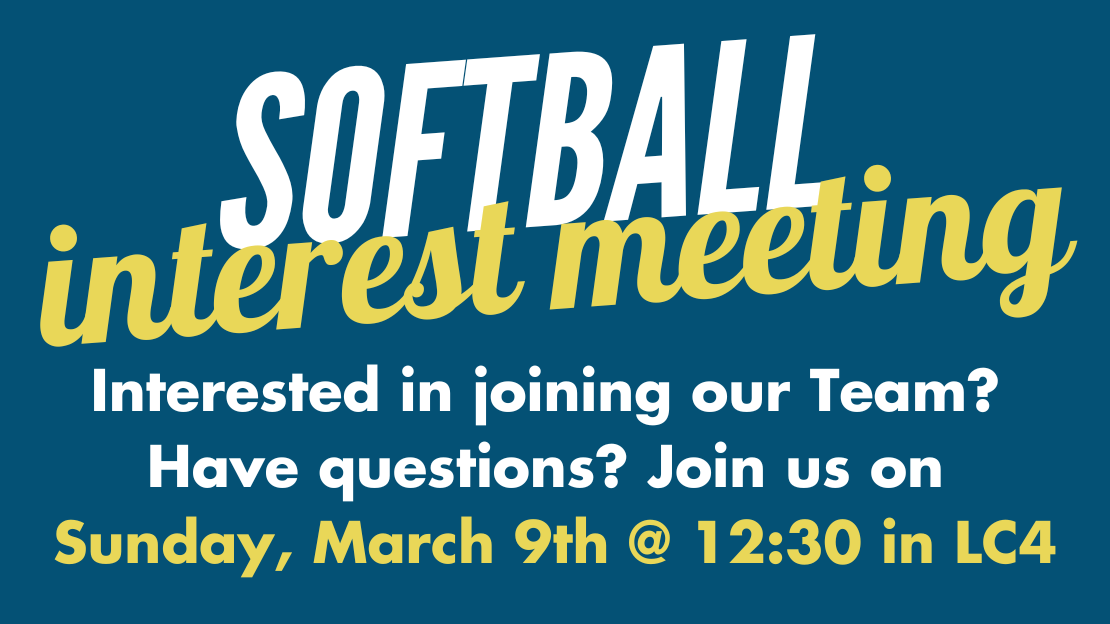 Church Softball Team Interest Meeting