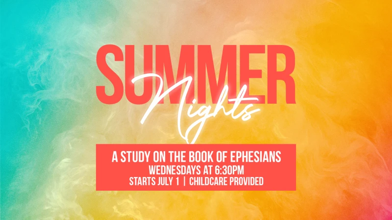 Summer Nights Bible Study