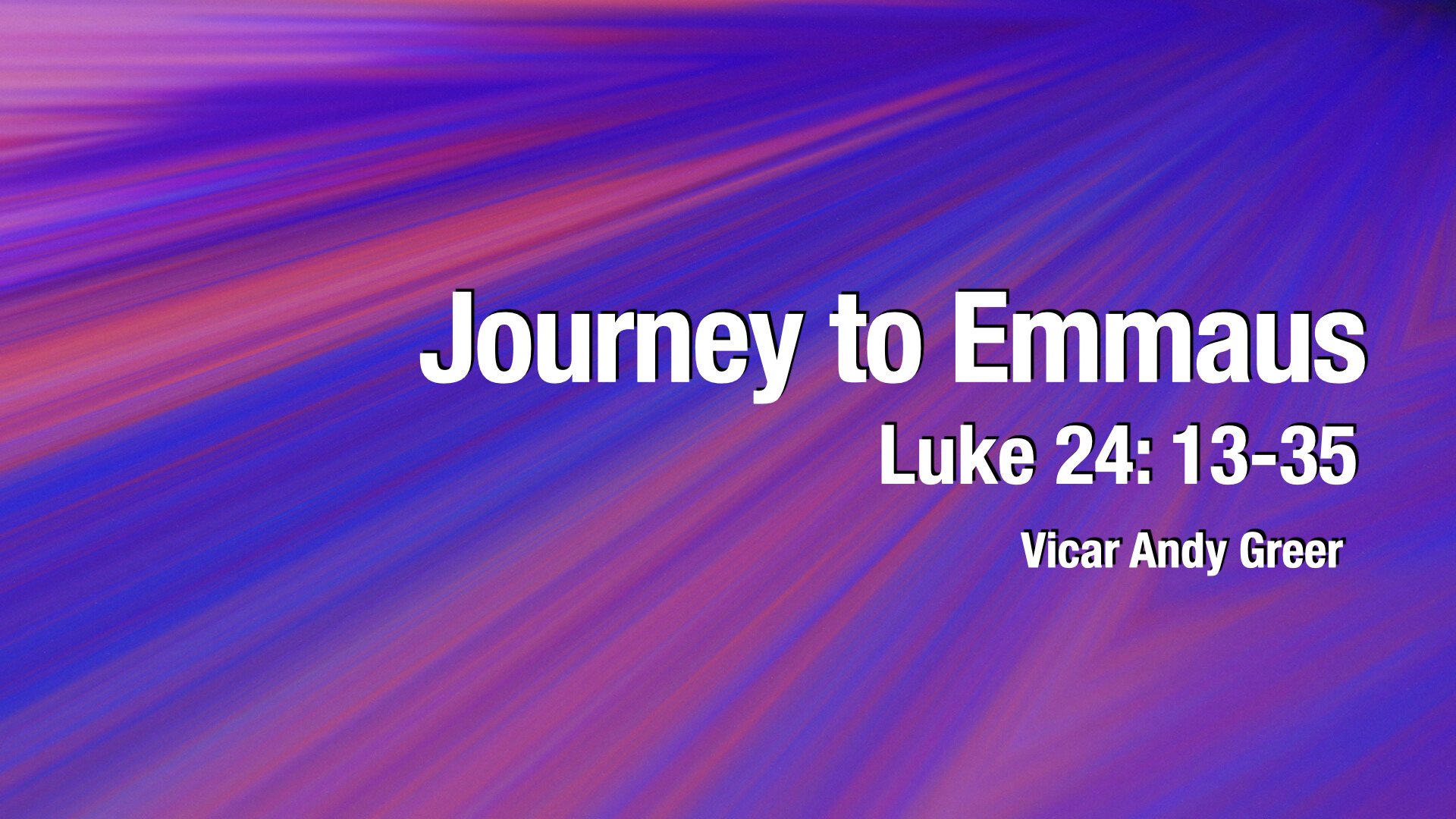 Journey to Emmaus episode artwork