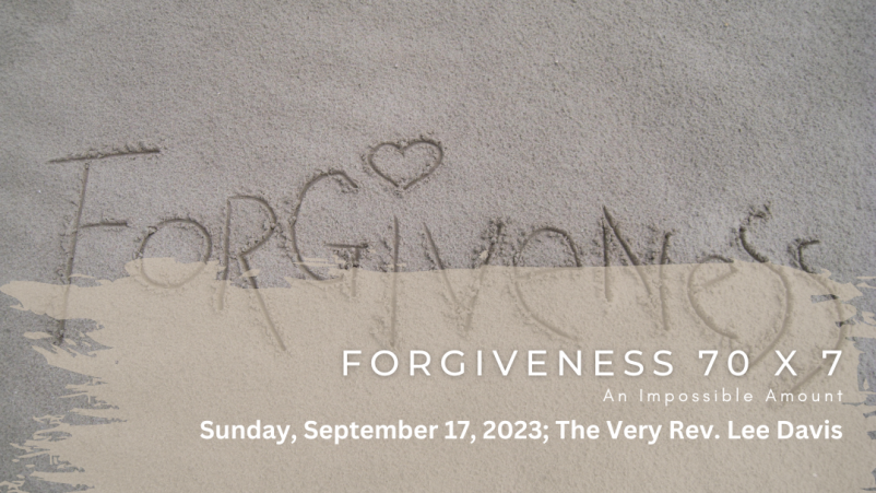 Forgiveness 70 X 7
