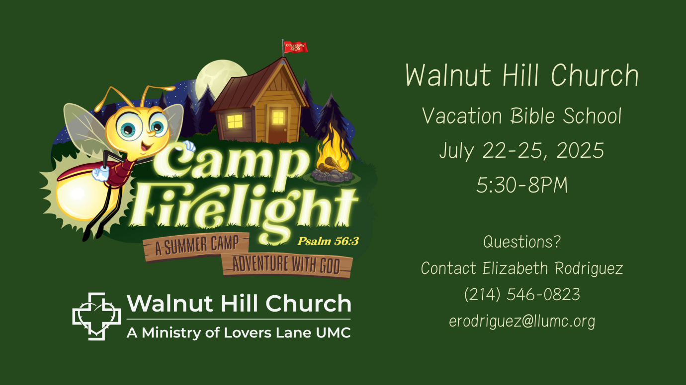 Vacation Bible School: Camp Firelight