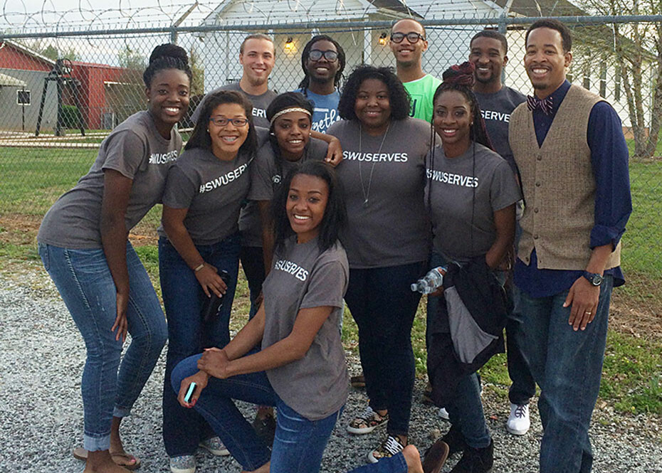 Gospel Choir ministers at prison chapel