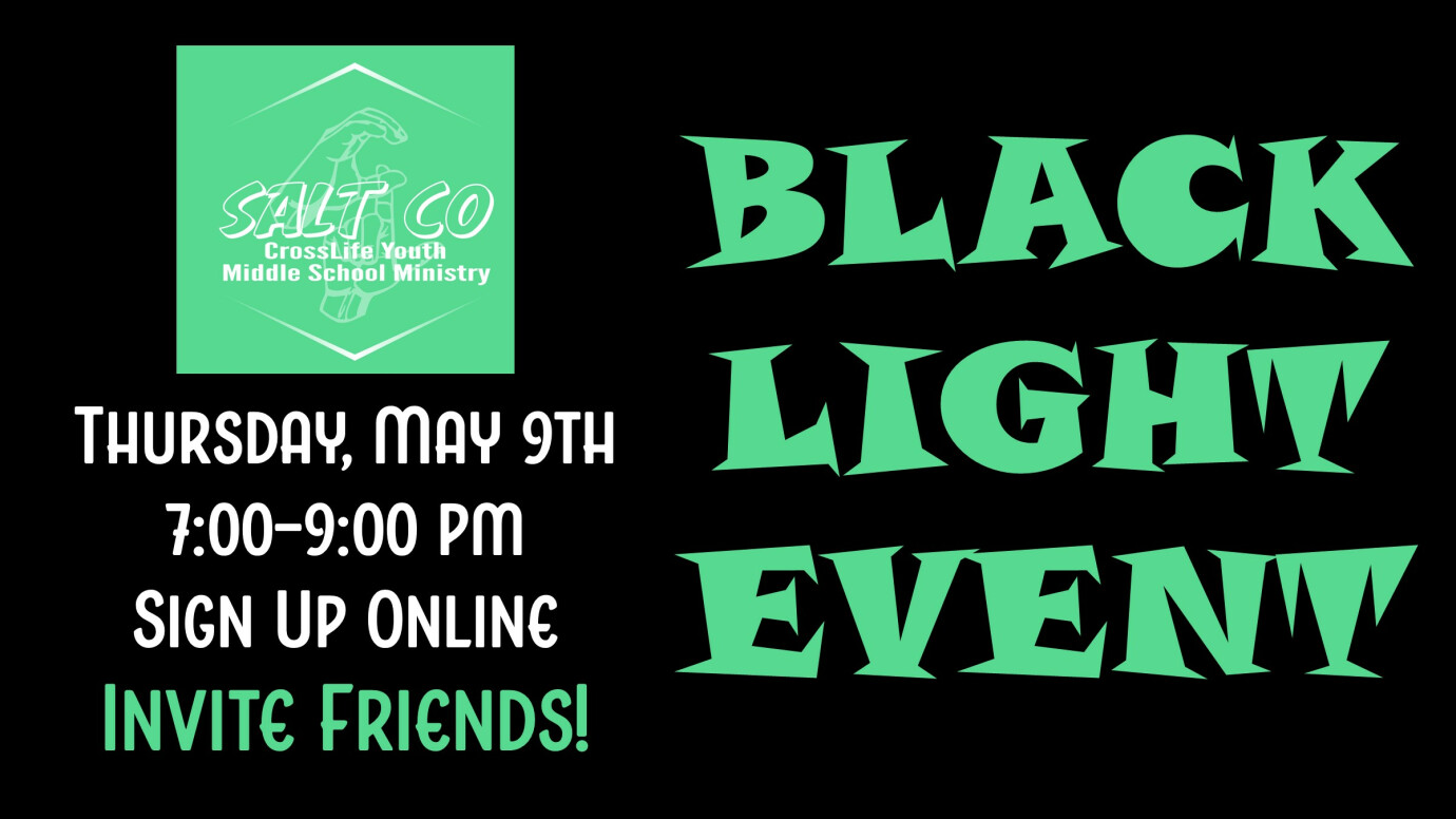 Salt Co Blacklight Event