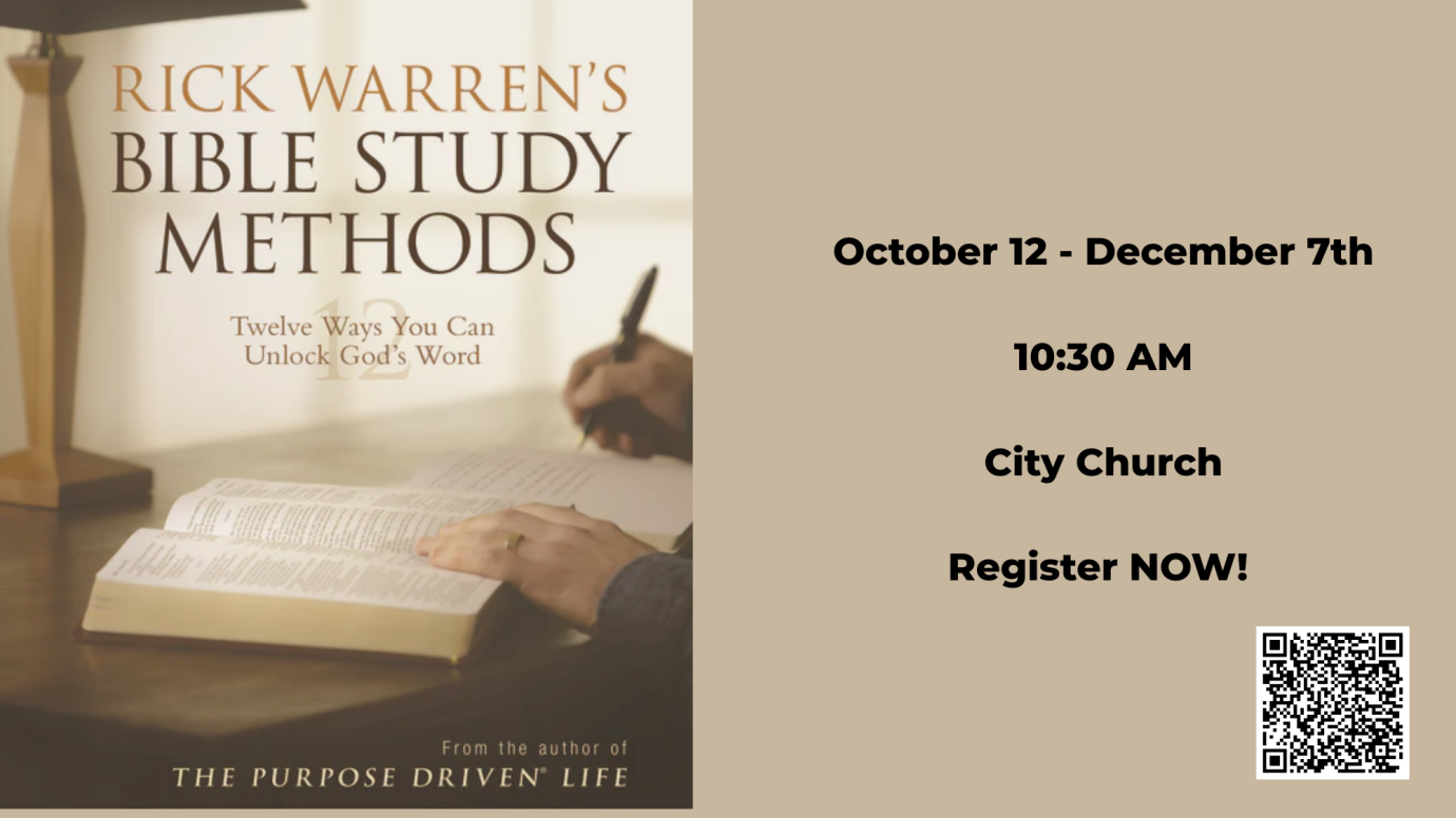 Bible Study Methods with Pastor Lou
