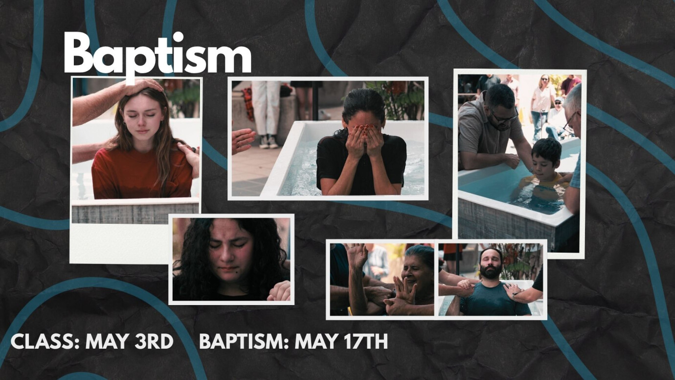 Baptism & Baptism Class