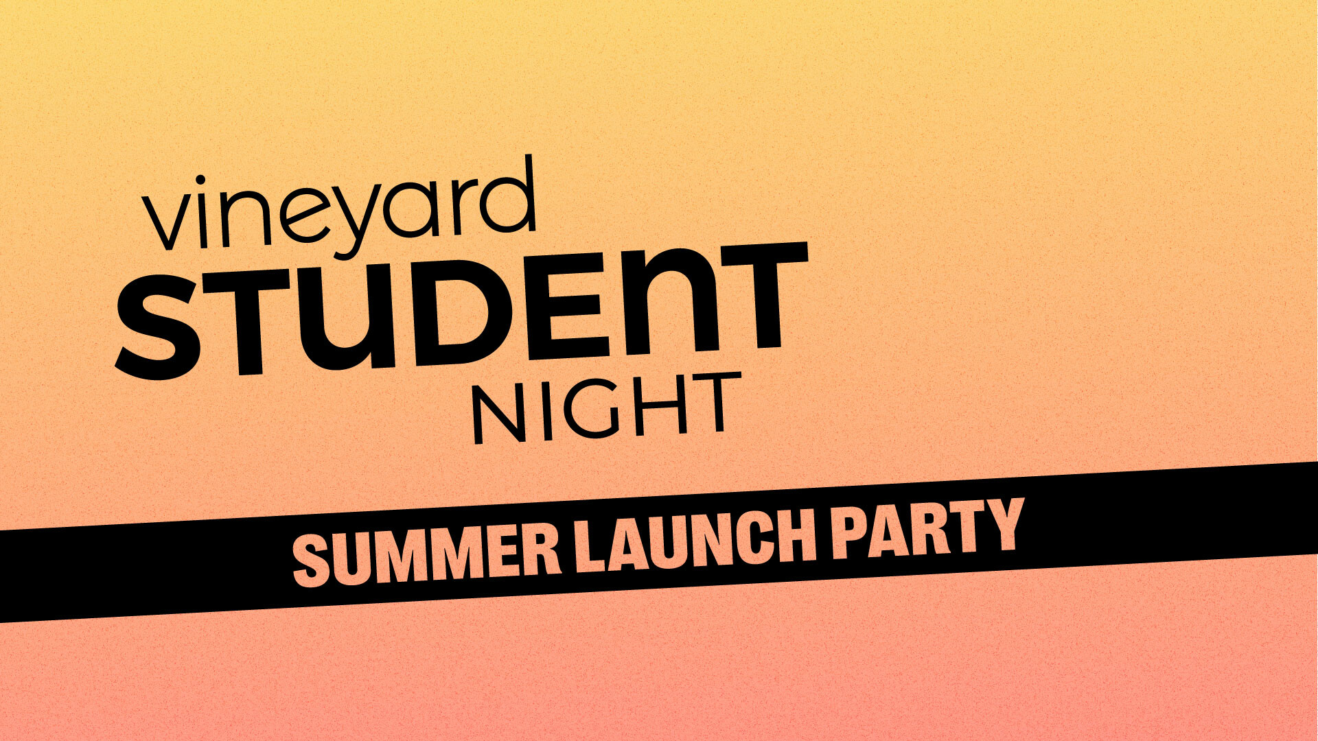 Vineyard Students Summer Launch Party 