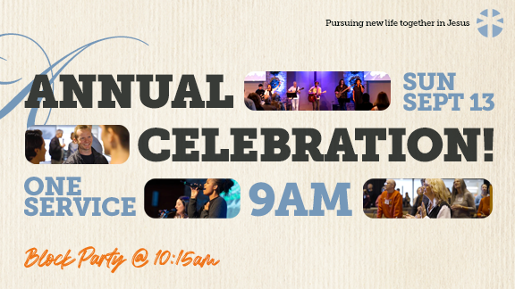 Annual Celebration Sunday