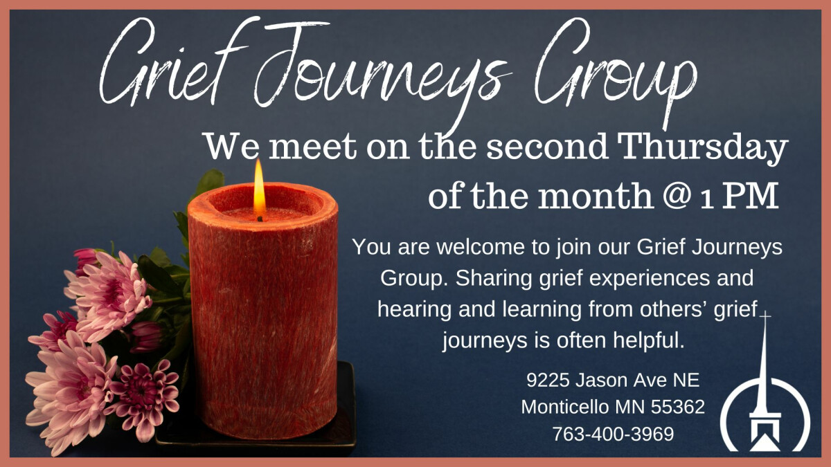 1:00 PM Grief Journeys