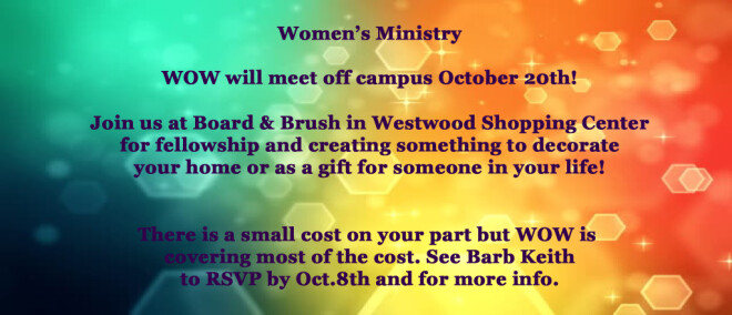 W.O.W. Ministry Meeting