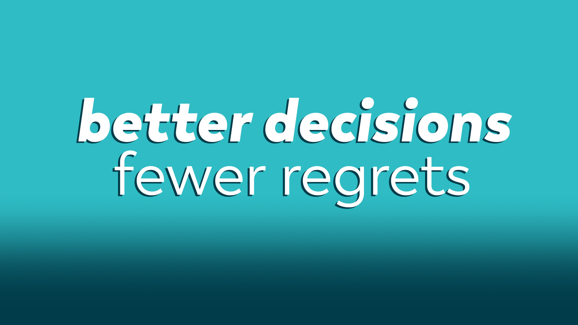 What is the Wise Thing to Do?