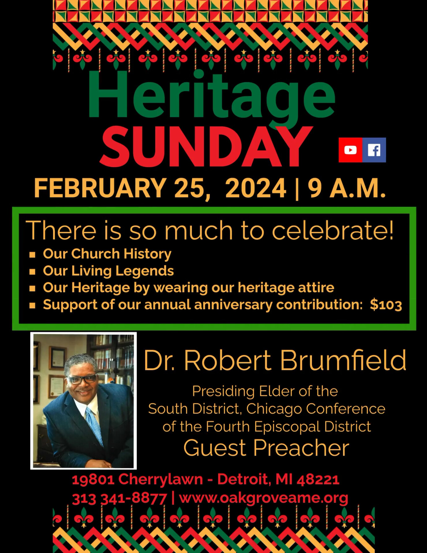  Sunday Worship, February 25, 2024 - Heritage Sunday