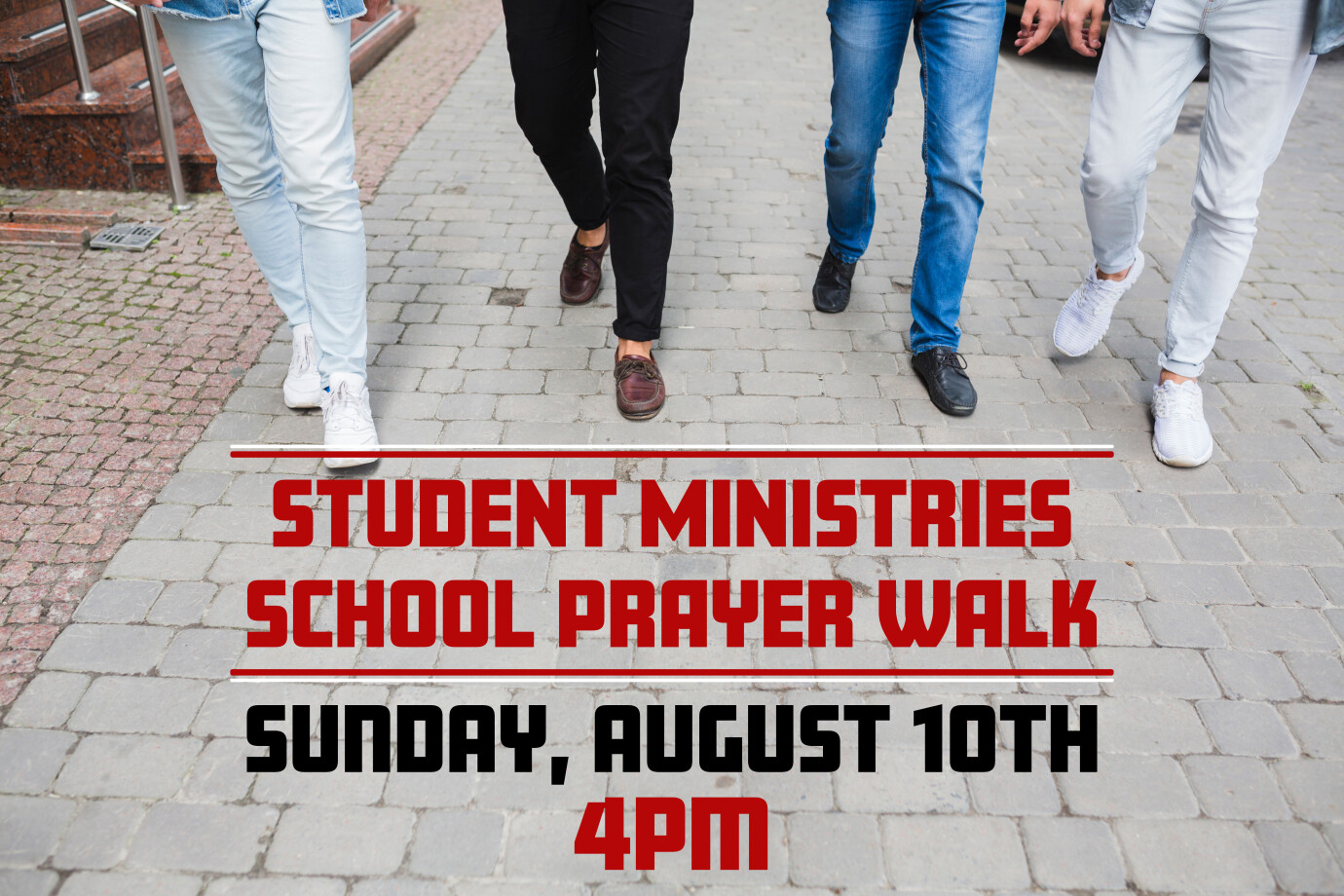 Student Ministries Prayer Walk