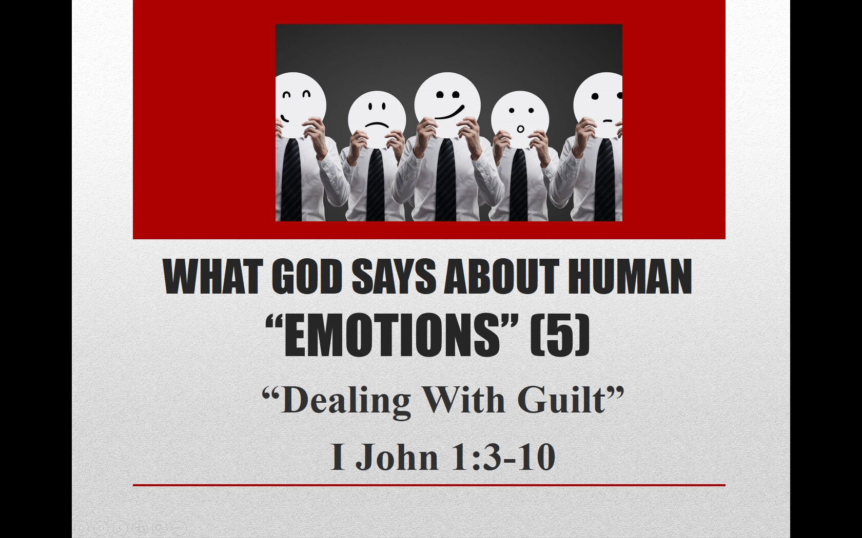Dealing With Guilt