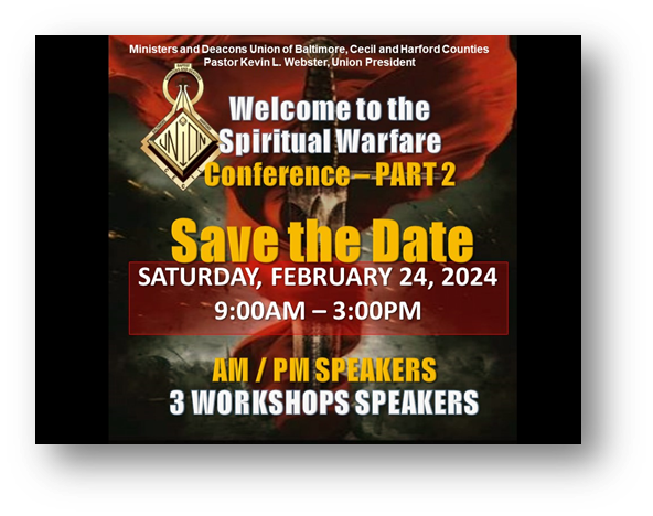 Spiritual Warfare Conference  Part 2  At Rooted Bible Fellowship Church, 1605 Waltman Rd, Edgewood, 
