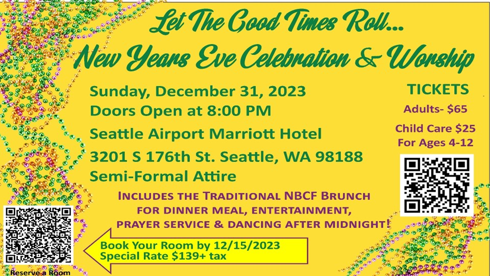 New Years Eve :  Let the Good Times Roll