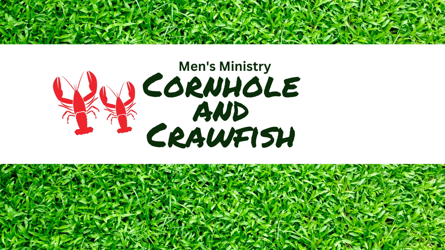 Cornhole and Crawfish (Men's Ministry)