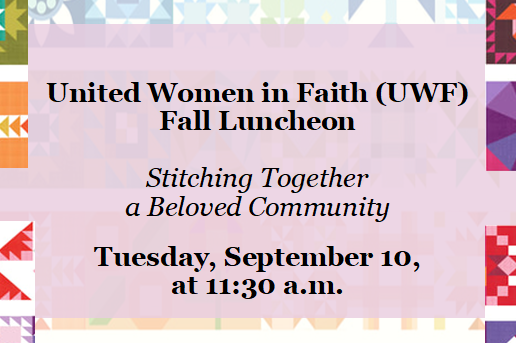 United Women in Faith (UWF) Fall Luncheon