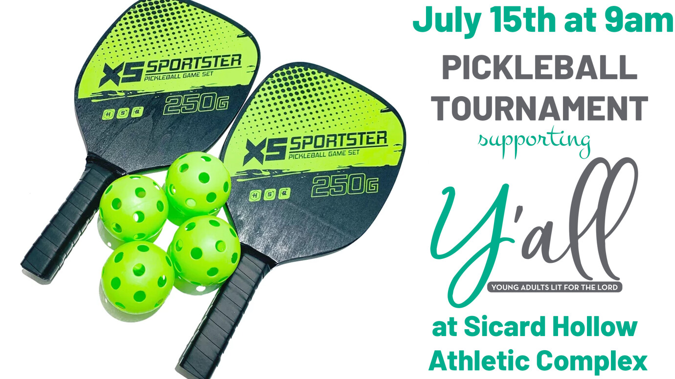 Pickleball Tournament hosted by Y'all