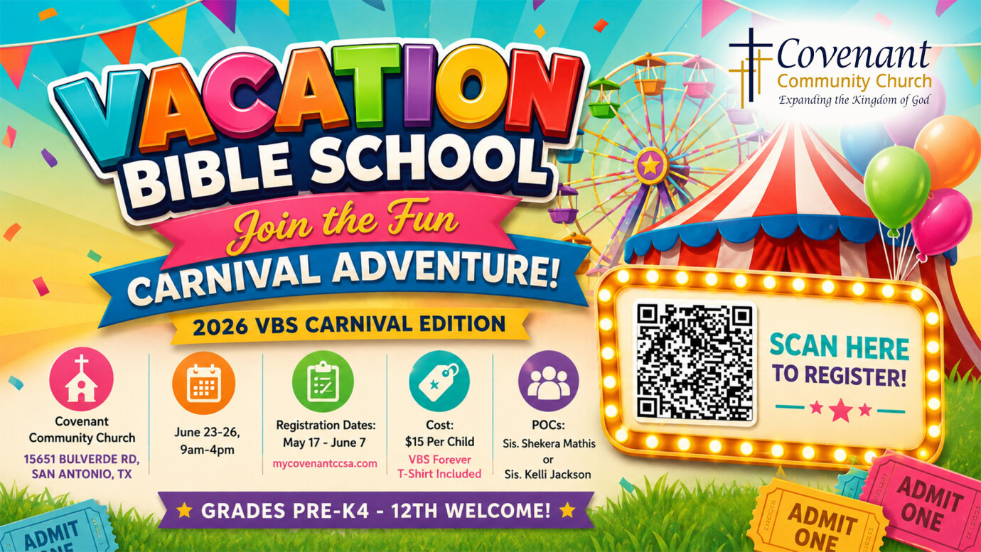 Vacation Bible School 2026