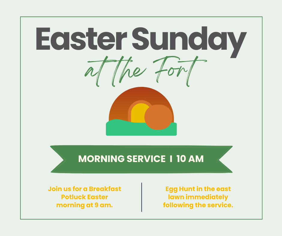 Join us for Easter at the Fort!