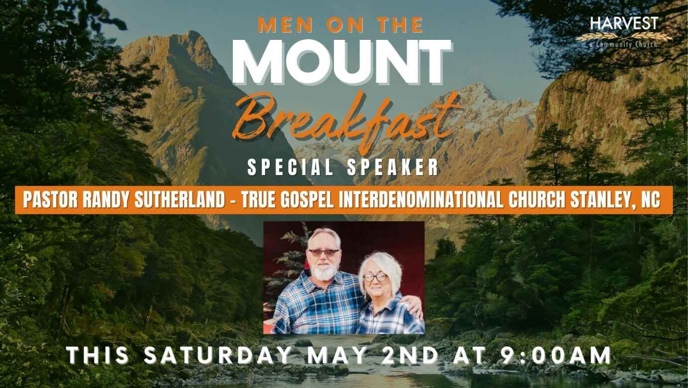 MEN ON THE MOUNT - Breakfast & Bible Study