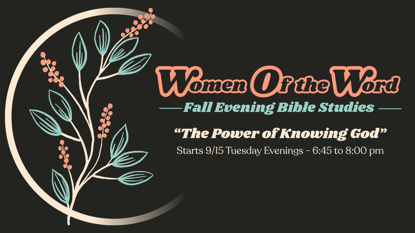 WOW Evening Study - The Power of Knowing God