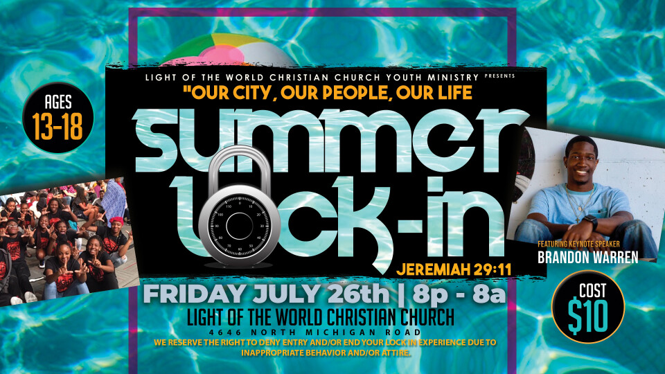 2019 TEEN SUMMER LOCK-IN