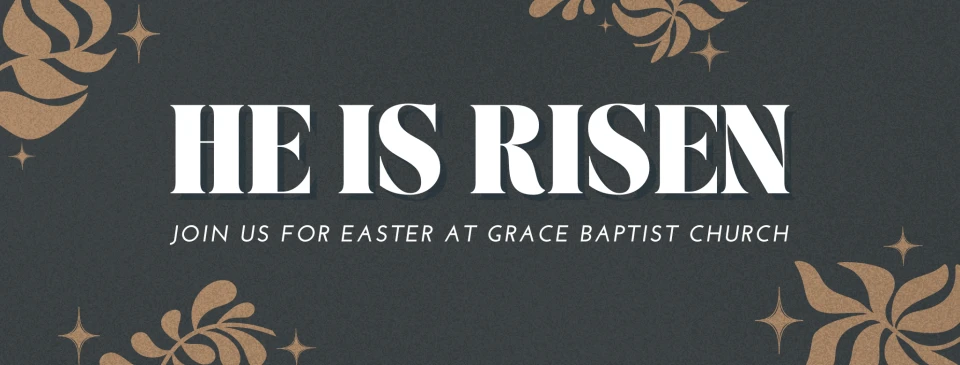 Easter Weekend at Grace 2026