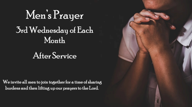 Men's Evening of Prayer